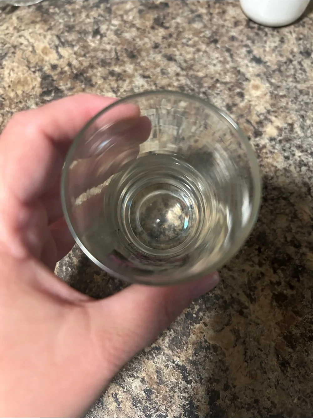 Disney Minnie Mouse Clear Glass Tumbler with Pink Accents